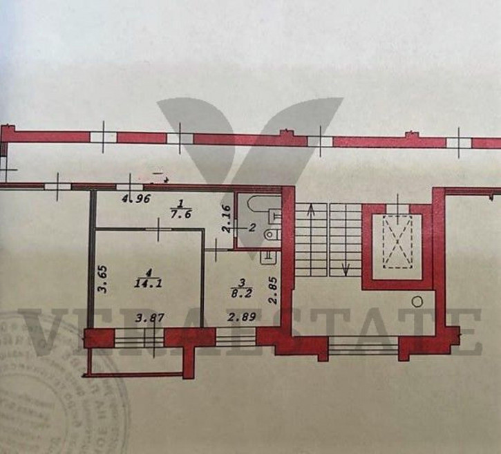 1-комн квартира ул. Первомайская,232