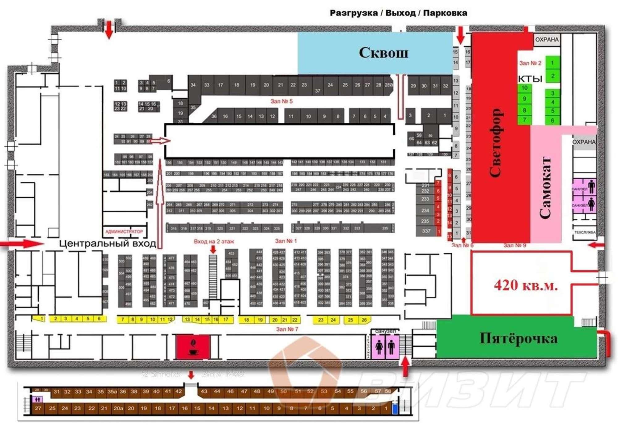 Аренда помещения Киевская улица, 1