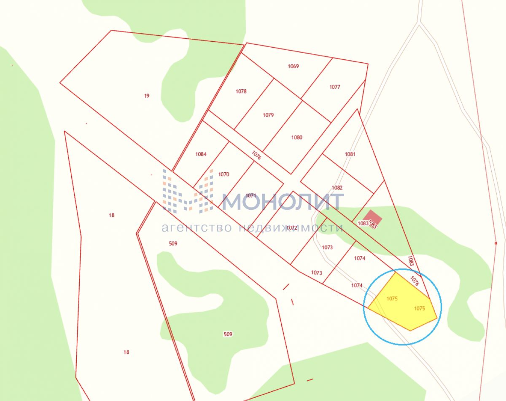 Купить землю, земельный участок за 750 000 рублей на Энгельса ул, 3