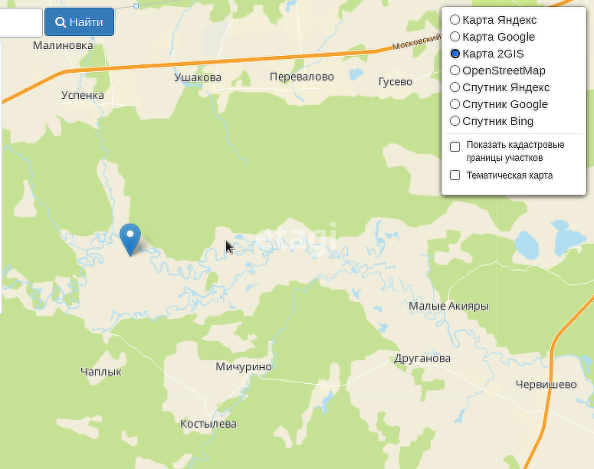 Купить землю, земельный участок за 455 000 рублей на Успенка