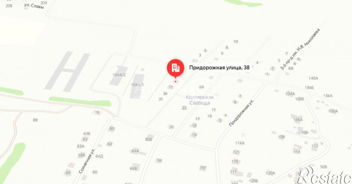Коттедж/дом улица Придорожная, 38