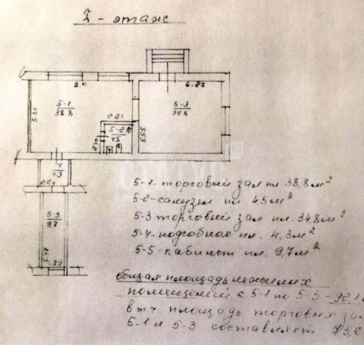 Торговое помещение Дзержинского ул, 17
