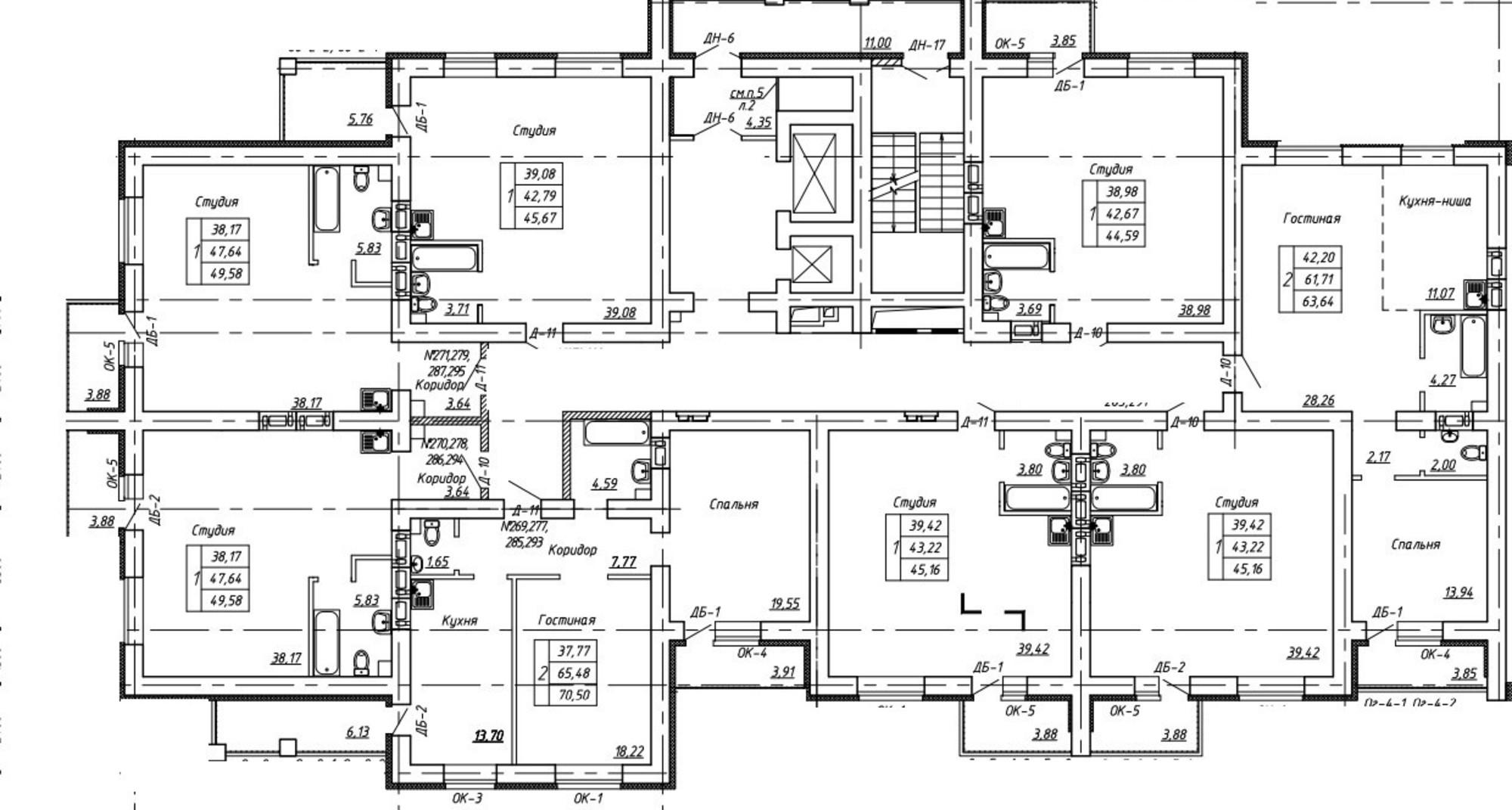 Купить квартиру за 4 267 800 рублей на Уральская улица, 2Д