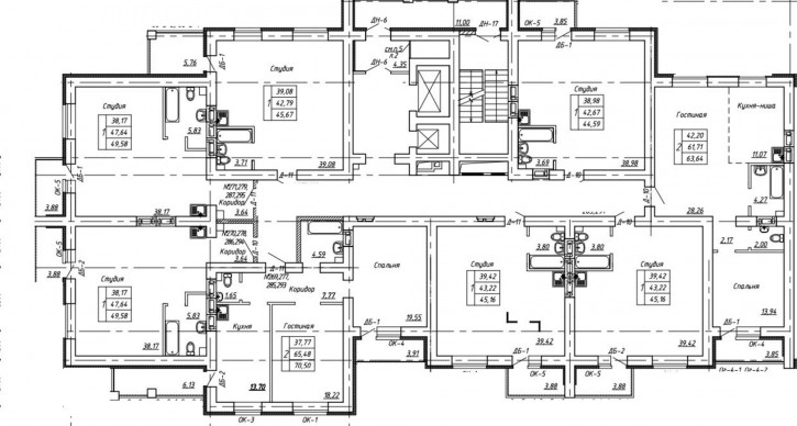 3-комн квартира Уральская улица, 2Д