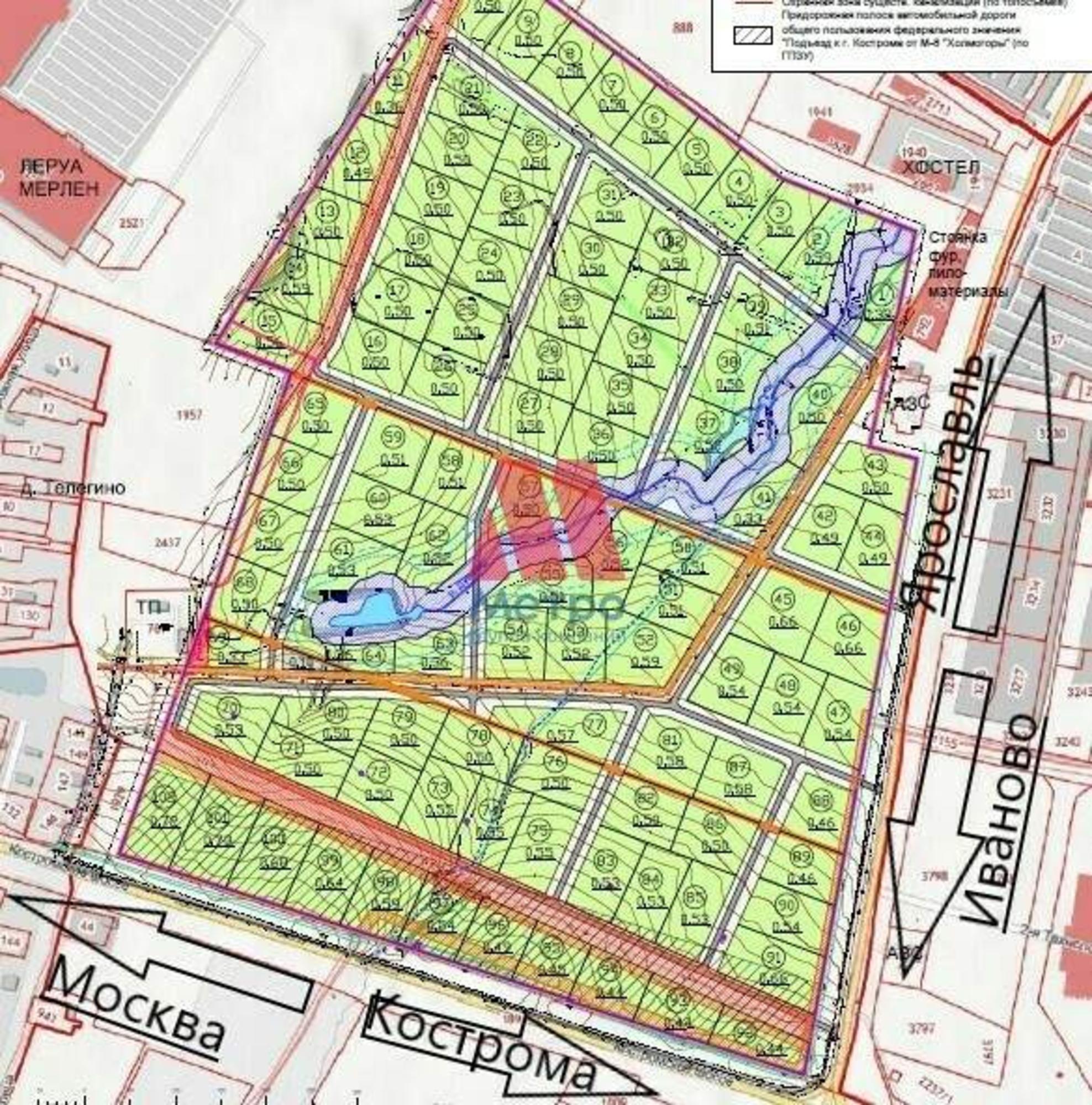 Купить землю, земельный участок за 47 500 000 рублей на 2-я Технологическая улица