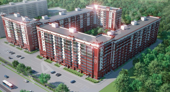 2-комн квартира в новом доме Возрождения улица, 9