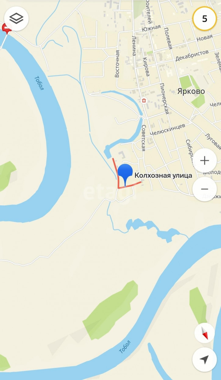 Земельный участок Колхозная,