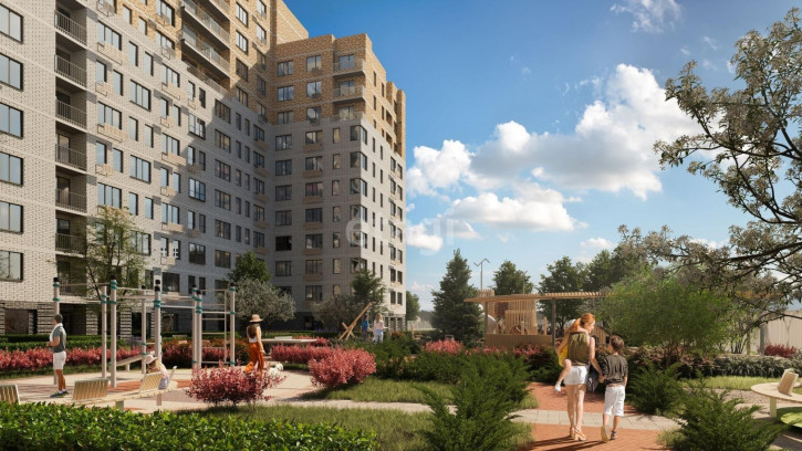 2-комн квартира в новом доме Полевая, 108
