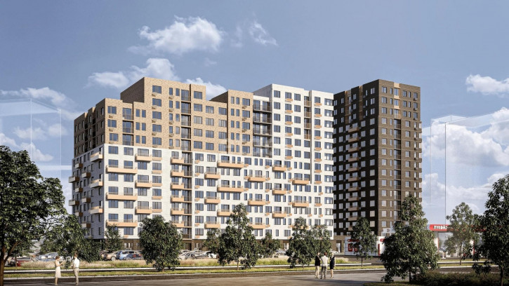 2-комн квартира в новом доме Полевая, 108