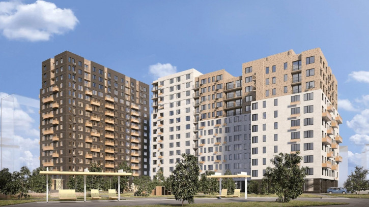 3-комн квартира в новом доме Полевая, 108