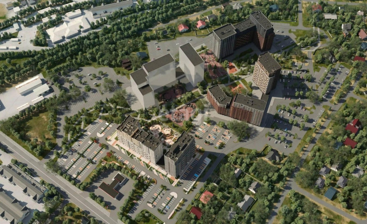 1-комн квартира в новом доме Полевая, 108