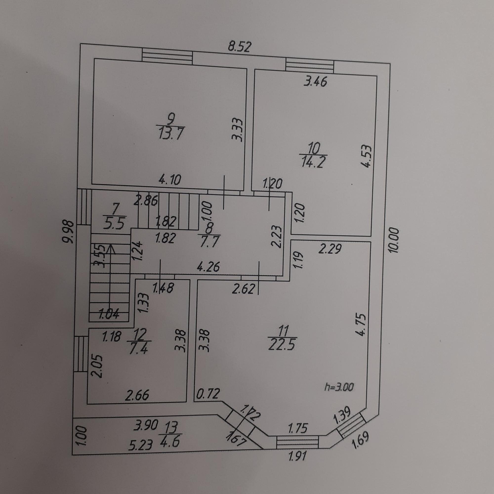 Купить дачу, дом, коттедж за 10 700 000 рублей на Хрустальная улица