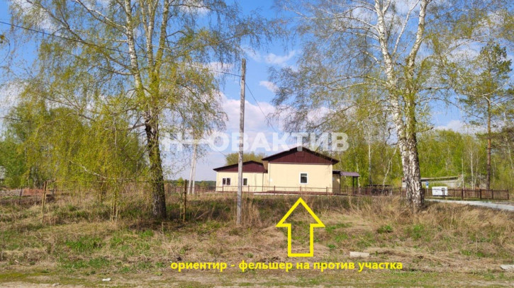 Земельный участок Боровая улица, 7/1, посёлок Каинская Заимка, Барышевский сельсовет, Новосибирский район