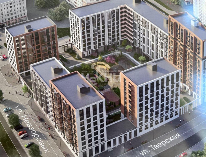 2-комн квартира в новом доме Белинского ул