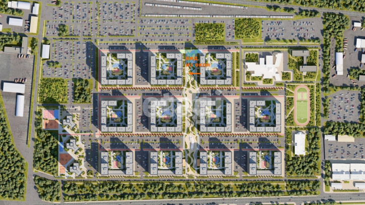 1-комн квартира в новом доме Республики, 204/12