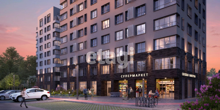 1-комн квартира Академическая, 4