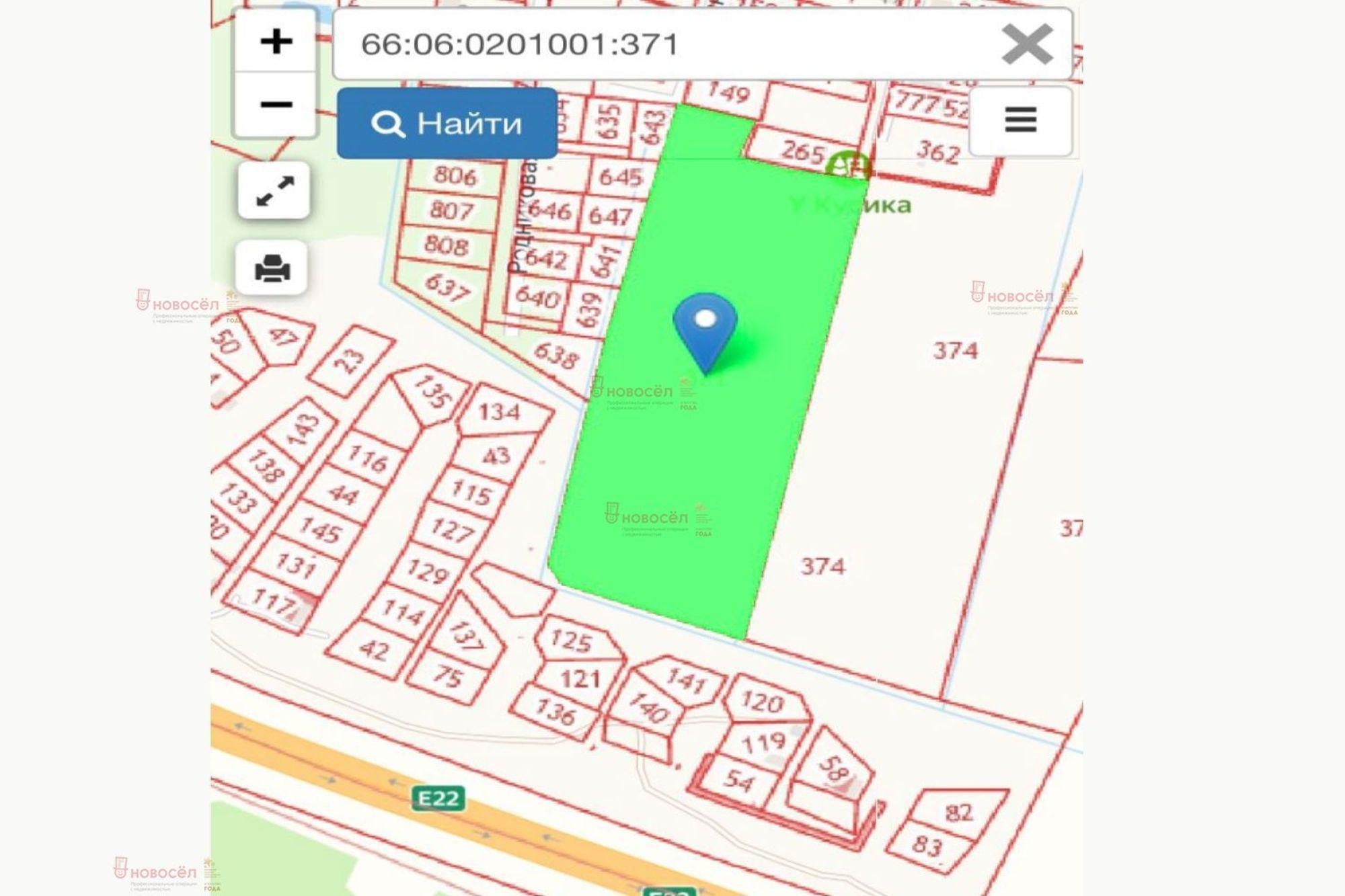 Купить землю, земельный участок за 22 000 000 рублей на пер. Встречный
