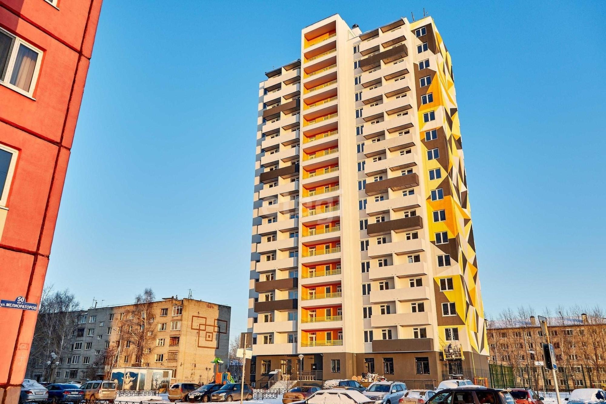 Купить квартиру за 4 100 000 рублей на Мелиораторов, 52
