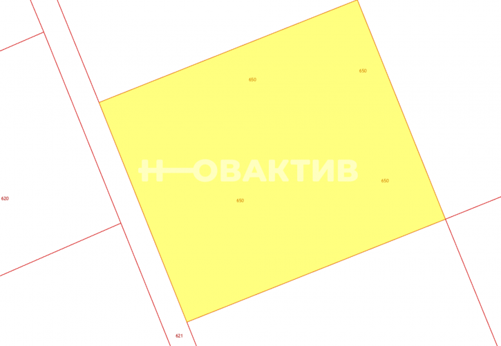 Земельный участок Новосибирская обл, Мошковский р-н, село Томилово