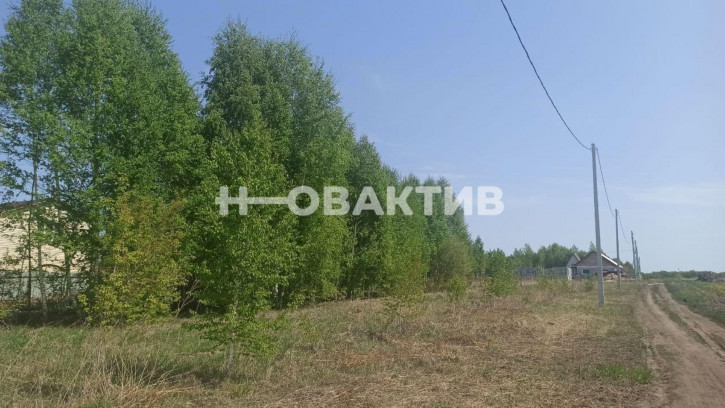 Земельный участок г Новосибирск, ул Сергея Никифорова
