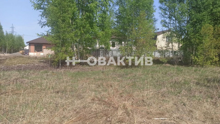 Земельный участок г Новосибирск, ул Сергея Никифорова
