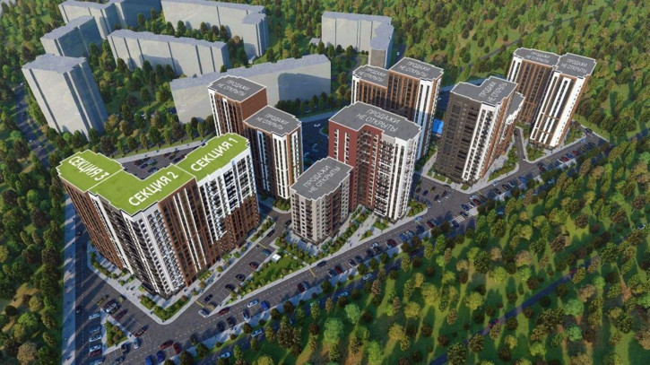 2-комн квартира в новом доме улица Острогожская, 164