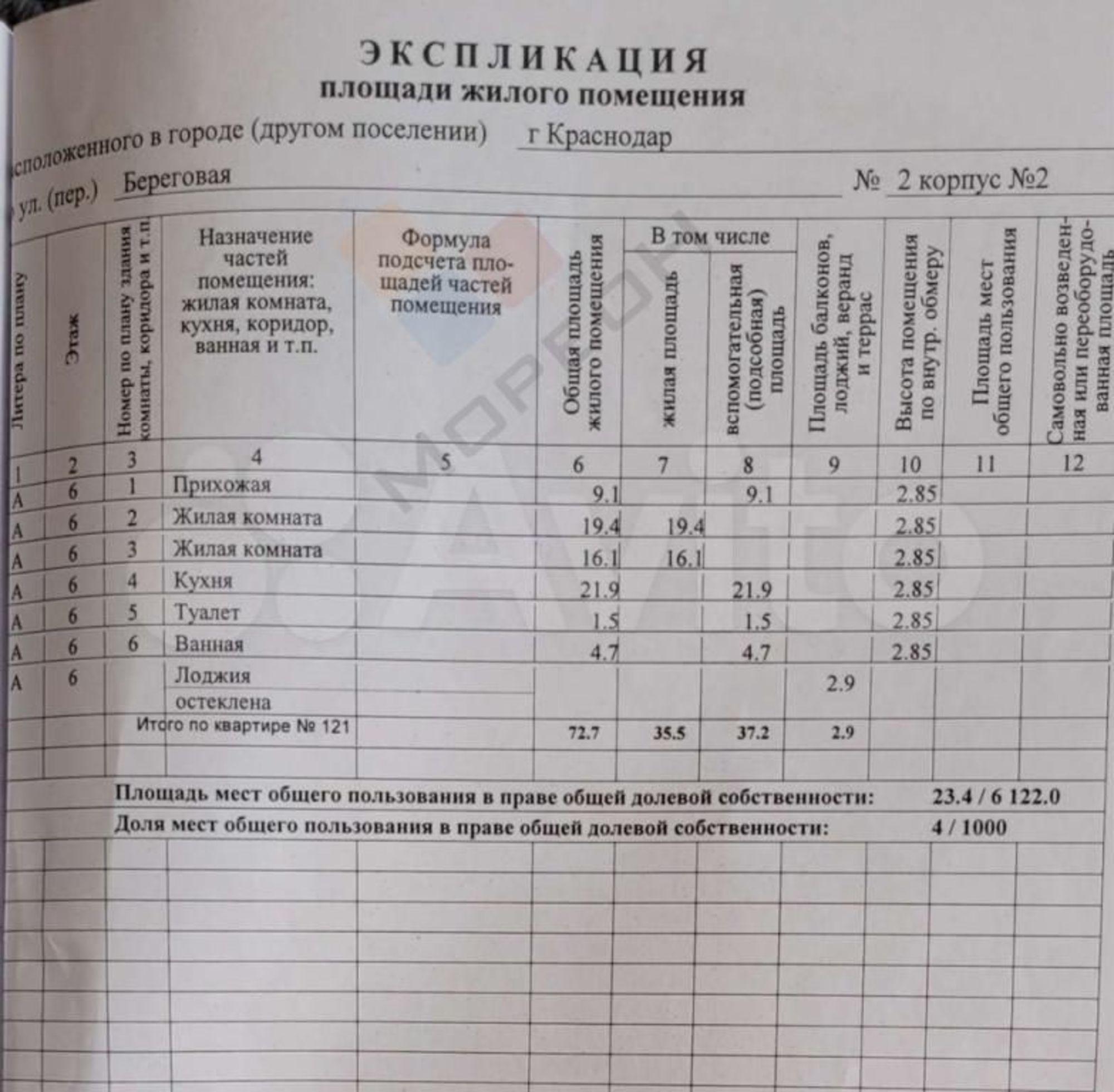 Купить квартиру за 13 990 000 рублей на Береговая ул, 2/к2