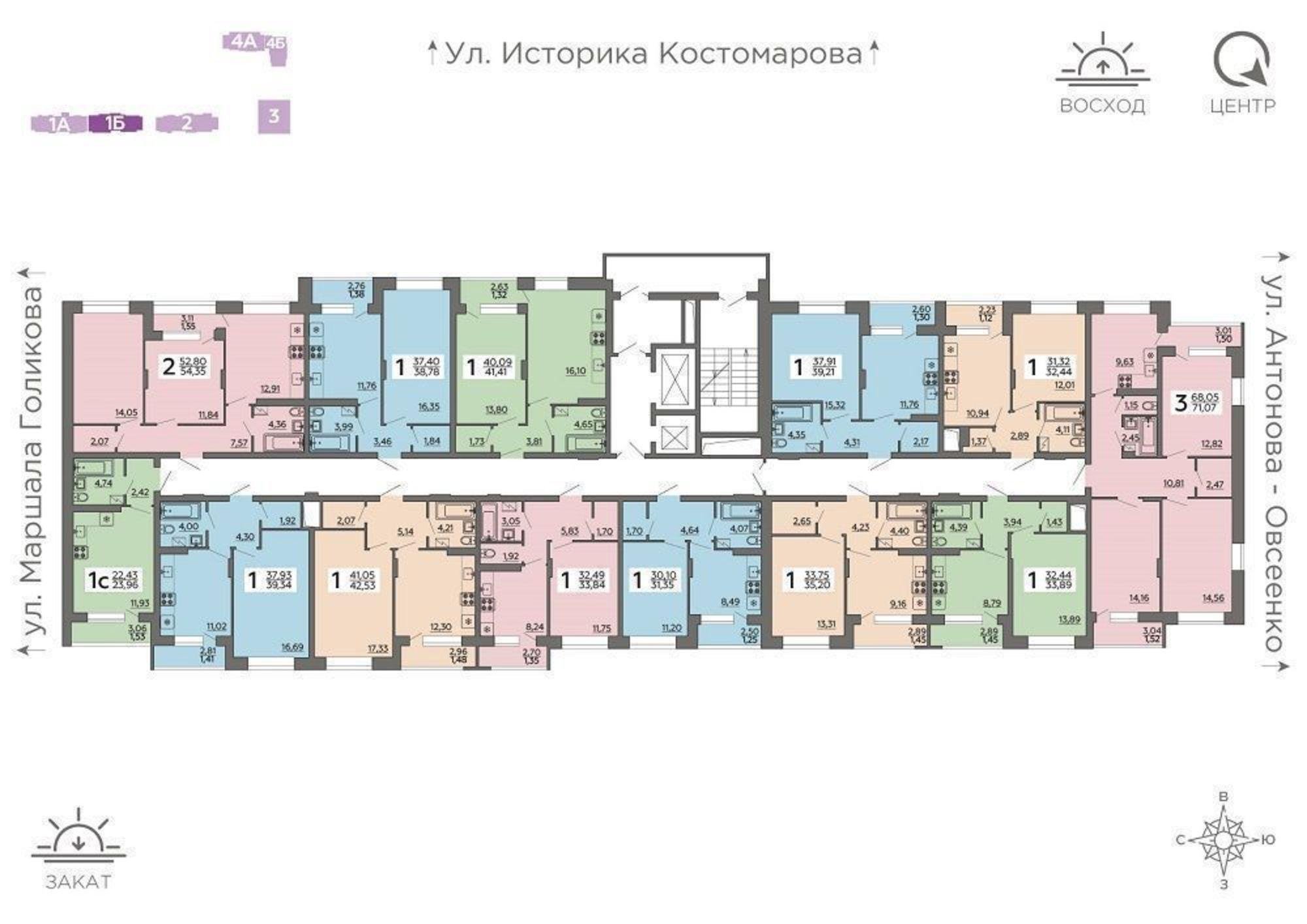 Купить квартиру за 3 648 000 рублей на улица Независимости, 78