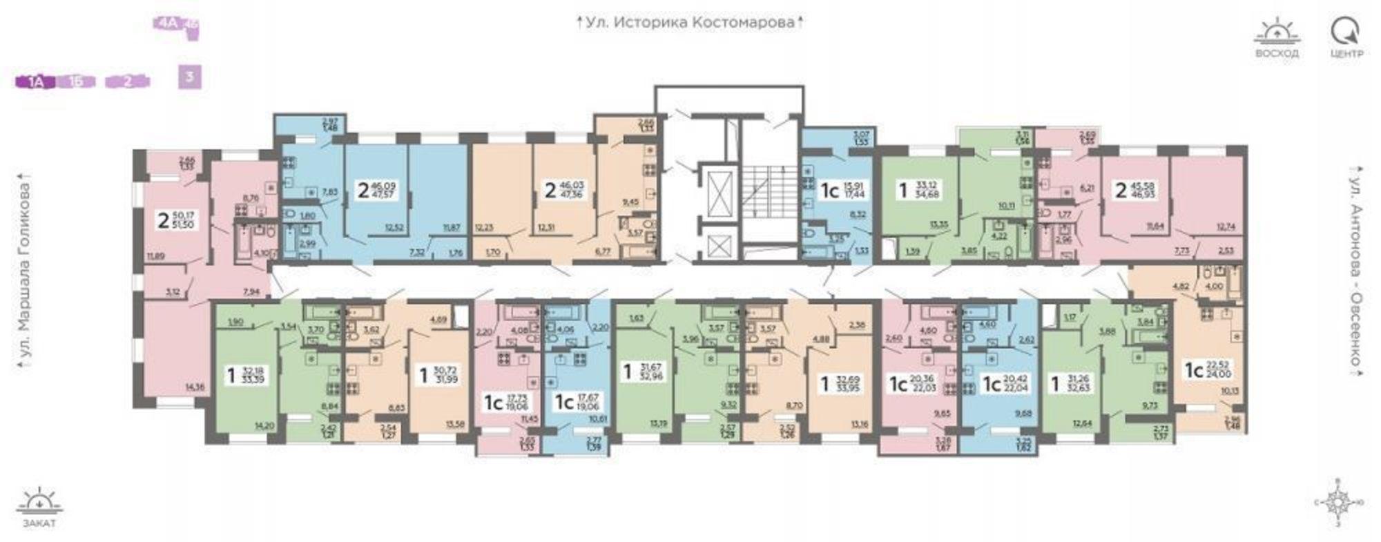 Купить квартиру за 3 648 000 рублей на улица Независимости, 78