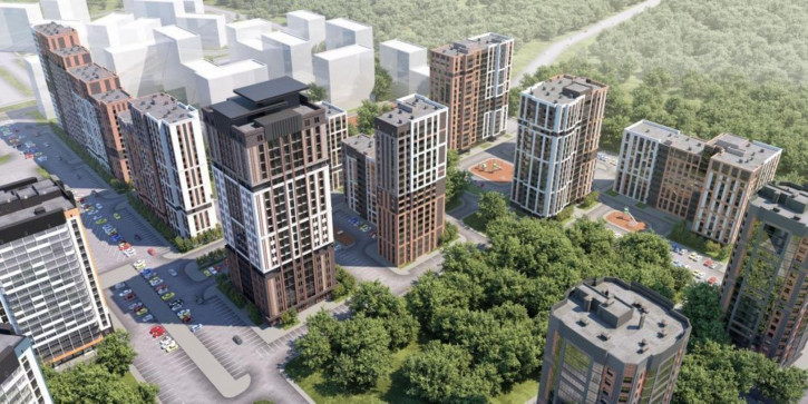 1-комн квартира в новом доме улица Независимости, 78