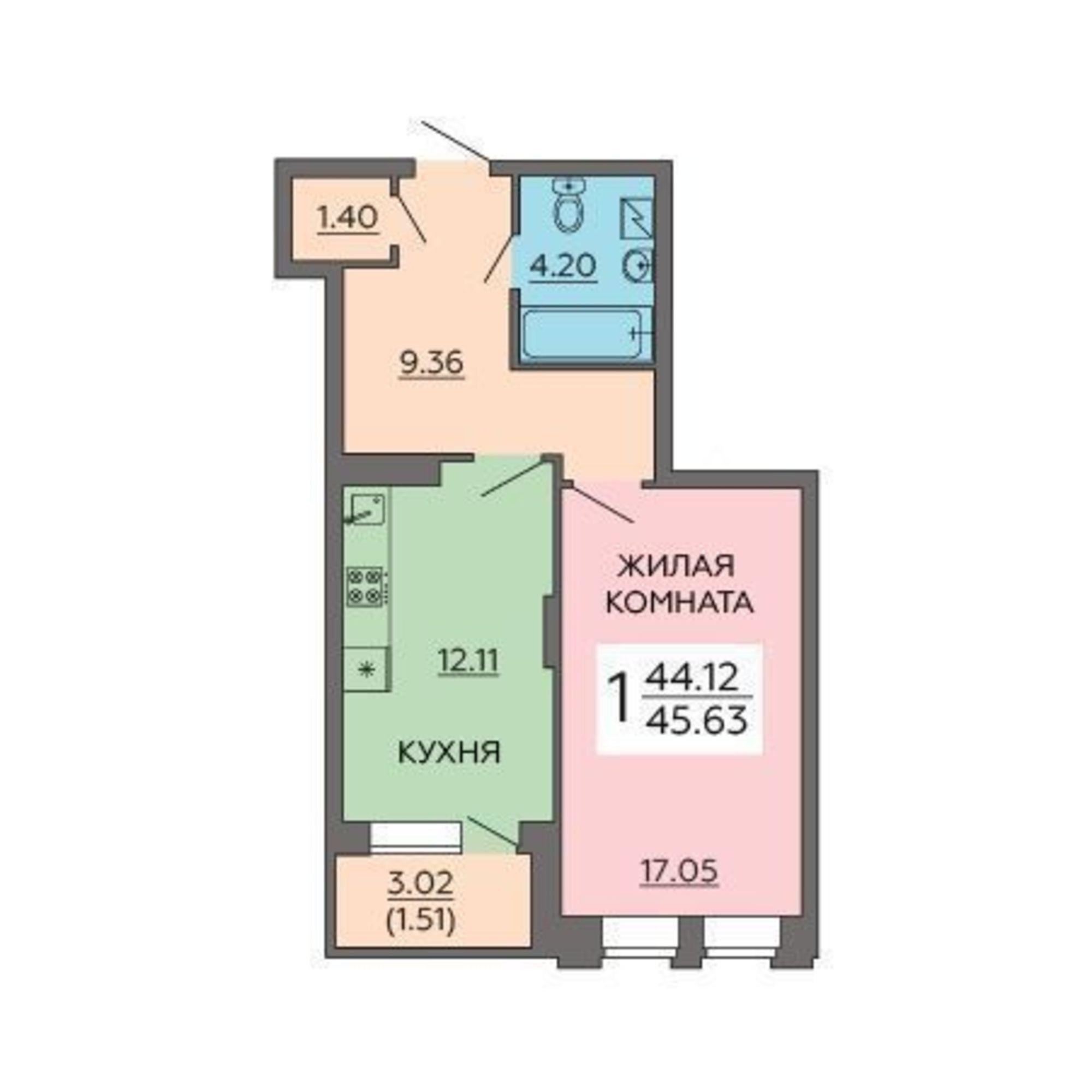 Купить квартиру за 5 703 000 рублей на улица Гаршина, д. 25