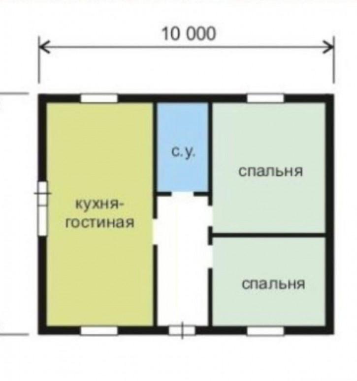 Коттедж/дом Народная улица