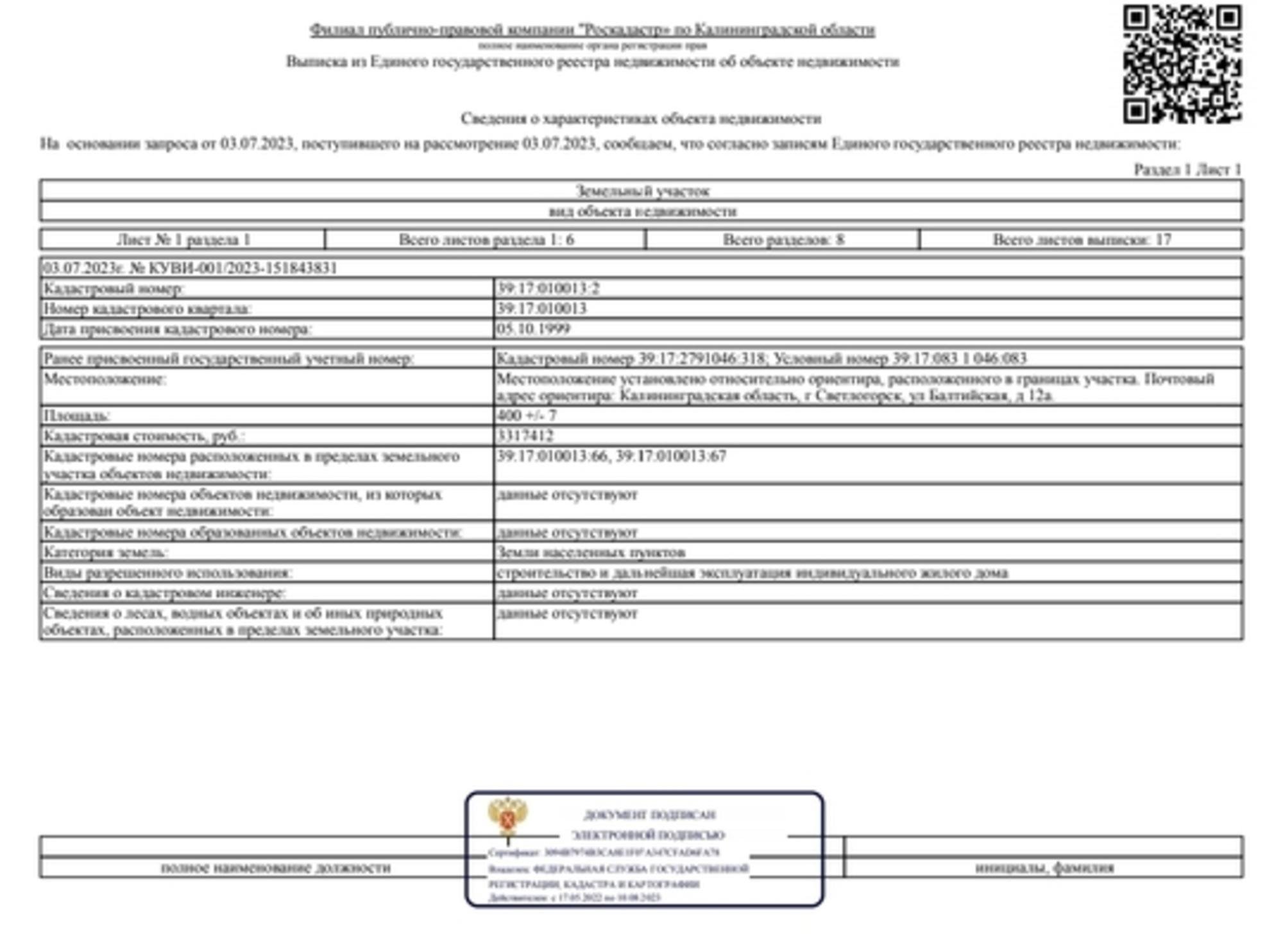 Купить дачу, дом, коттедж за 37 000 000 рублей на Светлогорск г, Балтийская ул, 12а