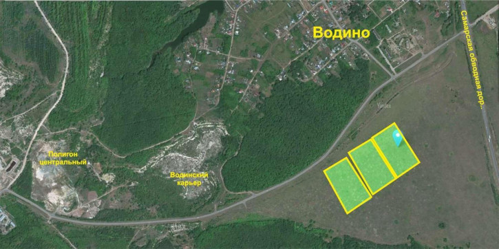 Земельный участок Новосемейкино посёлок городского типа