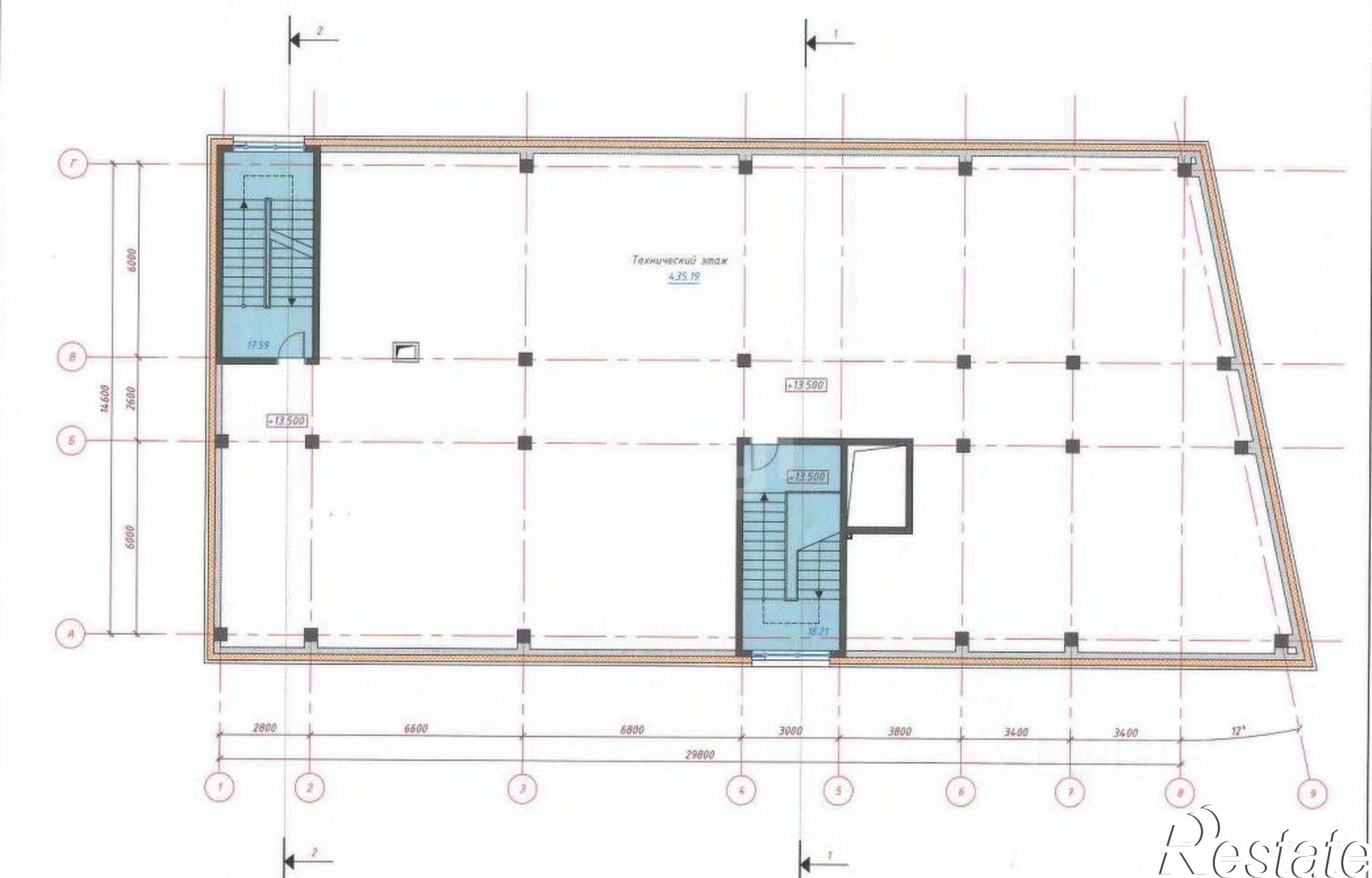 Сдать офис, помещение под офис за 212 500 рублей на улица Дзержинского, 9