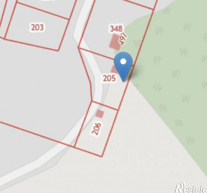 Земельный участок Осинский городской округ, посёлок Рейд, Подлесная улица, 3