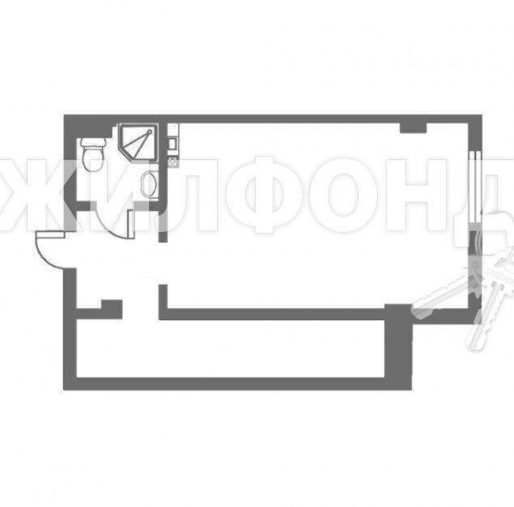1-комн квартира Разина улица, д.17