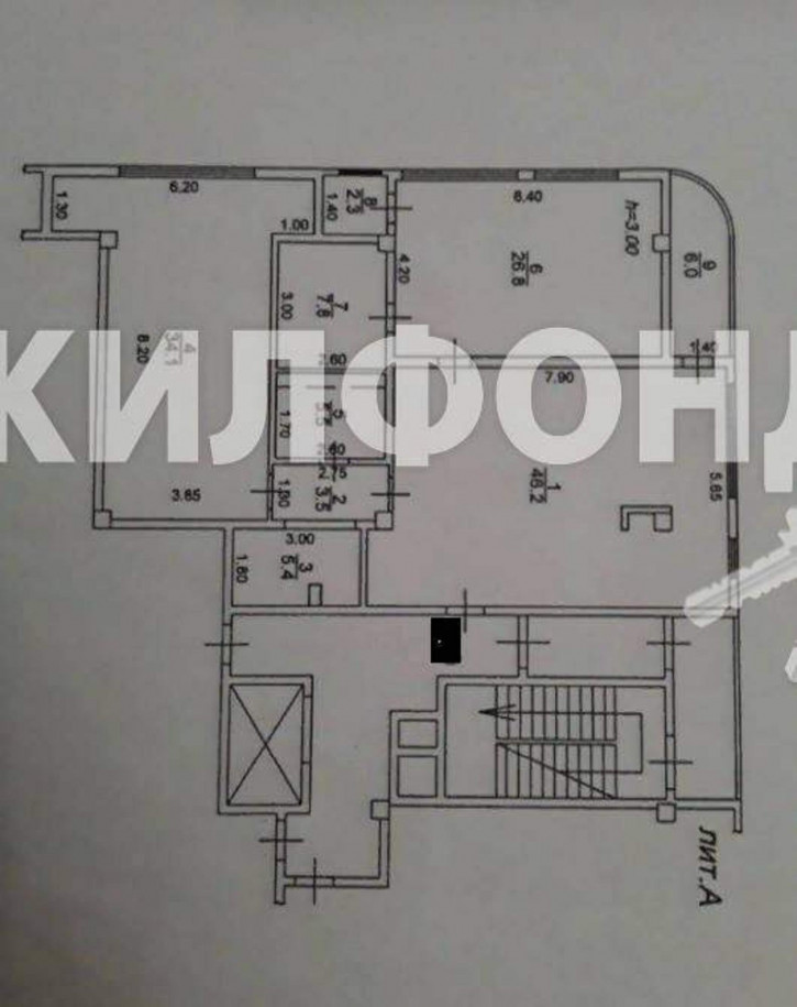 3-комн квартира Туапсинская улица, д.9/2