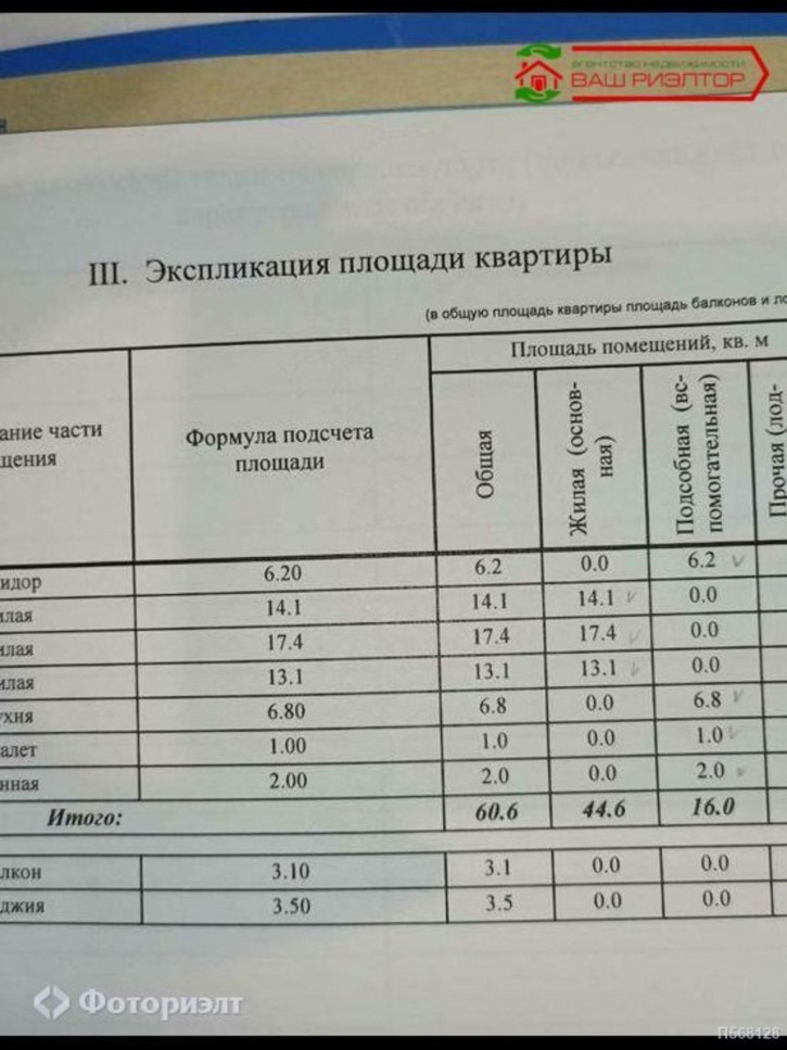3-комн квартира Куприянова А.И. ул, 13