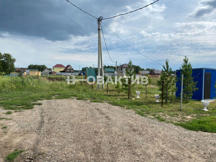 Земельный участок Новосибирская обл, Новосибирский р-н, Морской сельсовет, ТСН Эко-посёлок Ближняя Дача, ул Агатовая 10