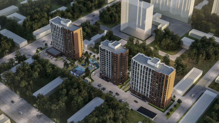 1-комн квартира в новом доме улица Ростовская, 18 А