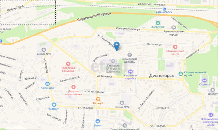 3-комн квартира улица Бориса Полевого