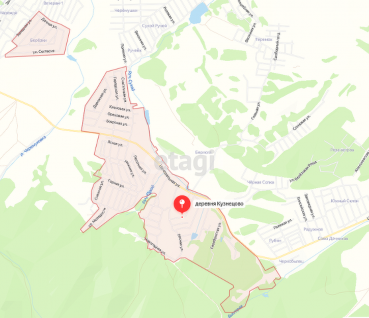 Земельный участок Солнечная улица