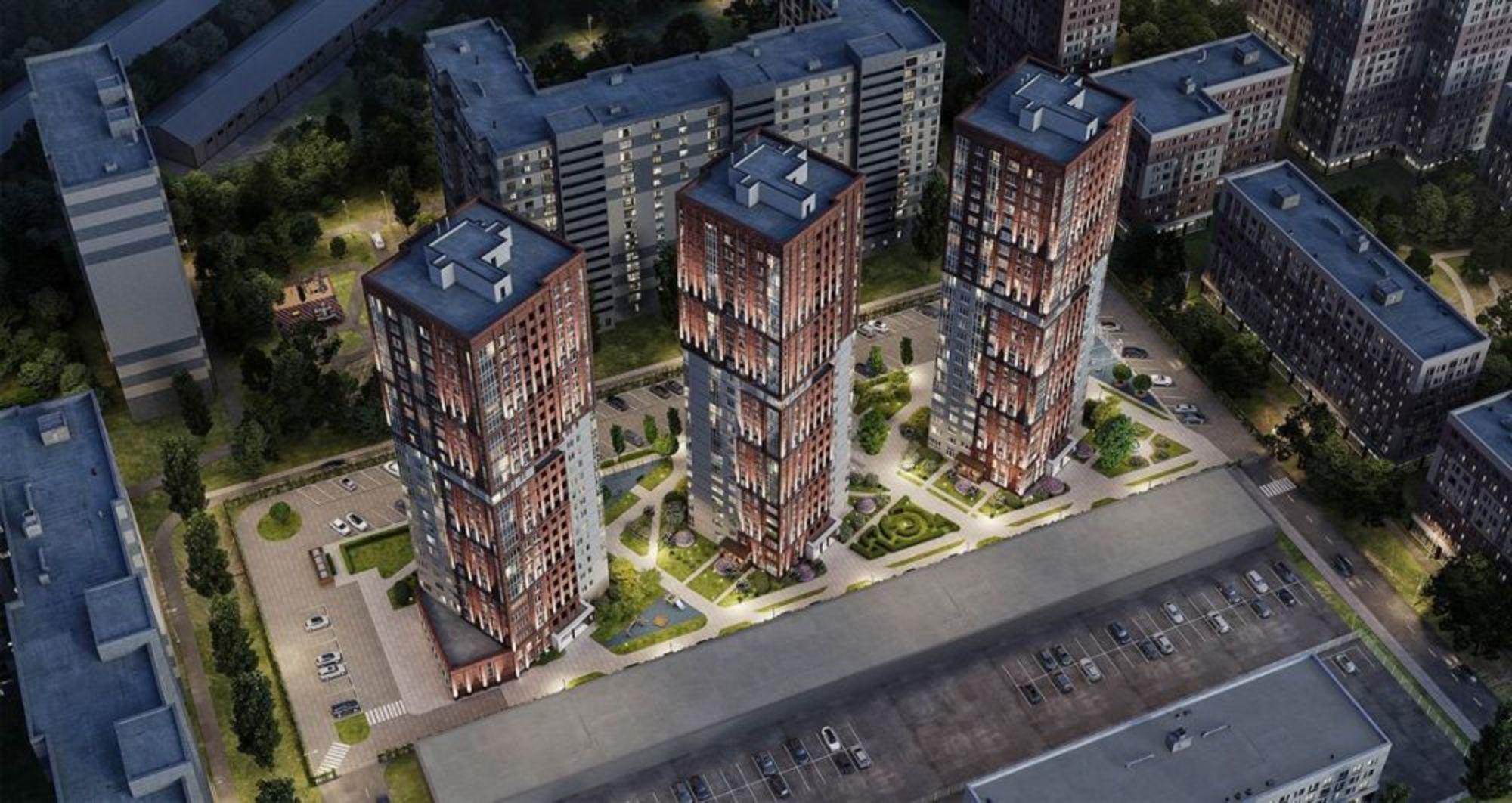 Купить квартиру за 5 904 000 рублей на улица Кривошеина, 13/14