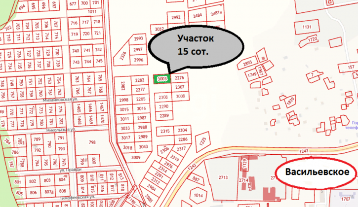 Земельный участок ,