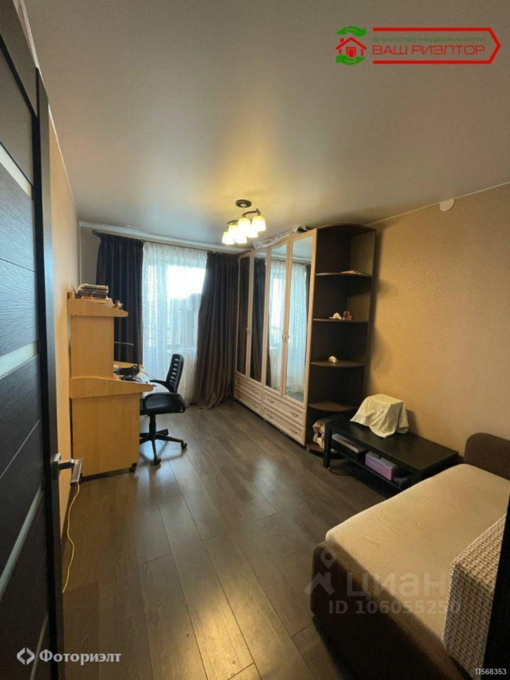 2-комн квартира Московский 3-й проезд, 16Б