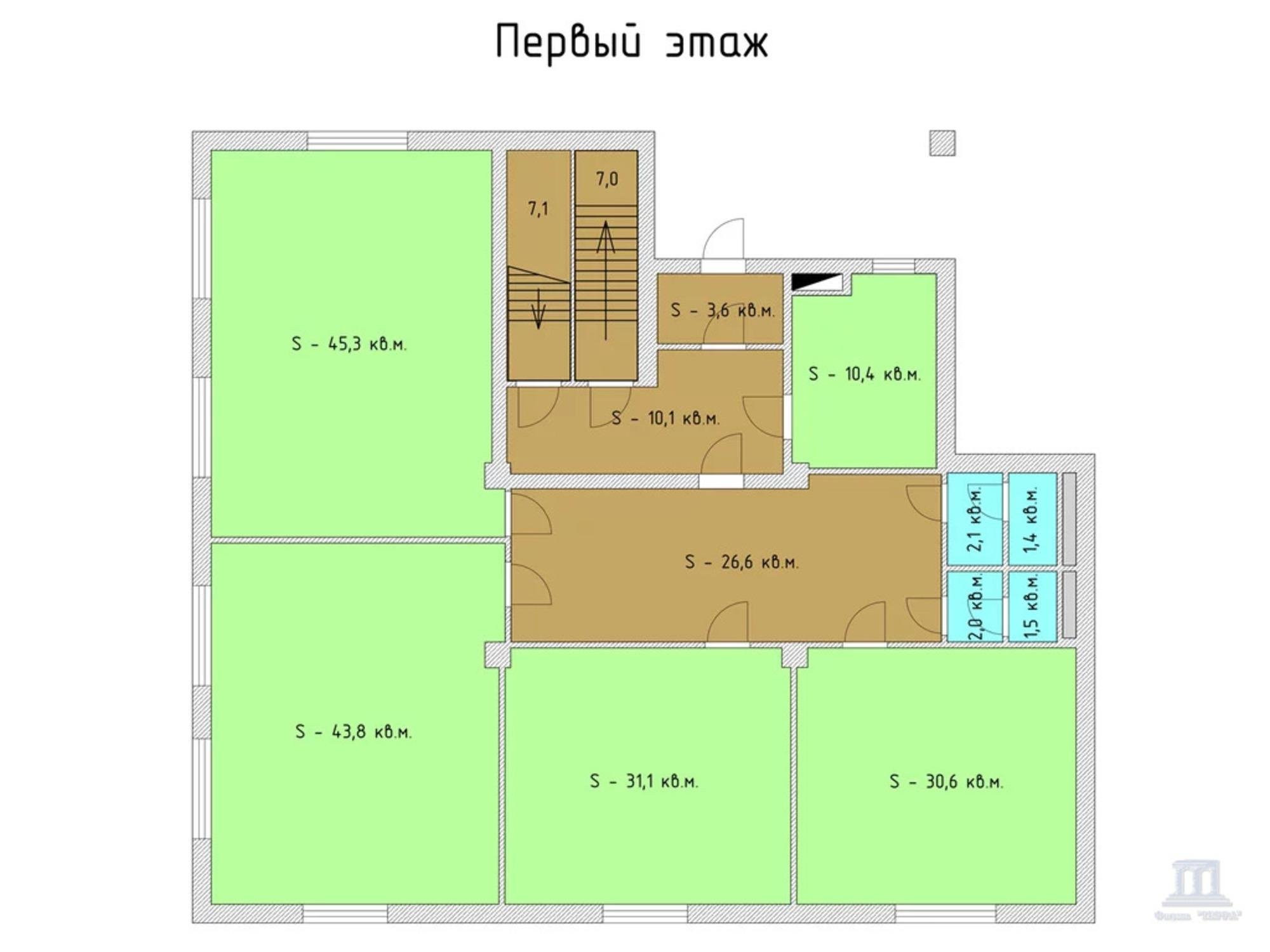 Купить офис, помещение под офис за 73 000 000 рублей на ул. Добровольского, 6В