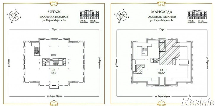 Отдельное здание ул Карла Маркса, 1А,  д. 1А
