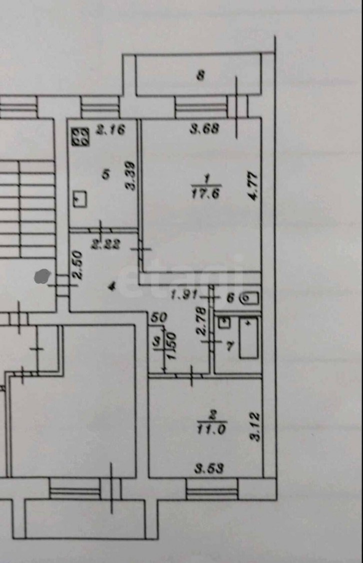 2-комн квартира Шаимский пр., 6