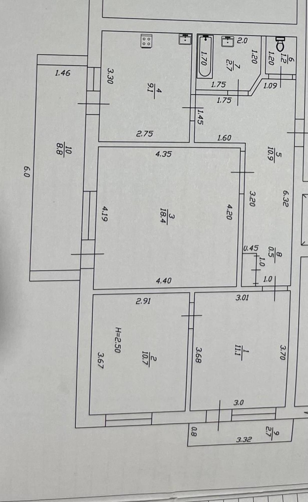 Купить квартиру за 8 100 000 рублей на улица Крылова, 18
